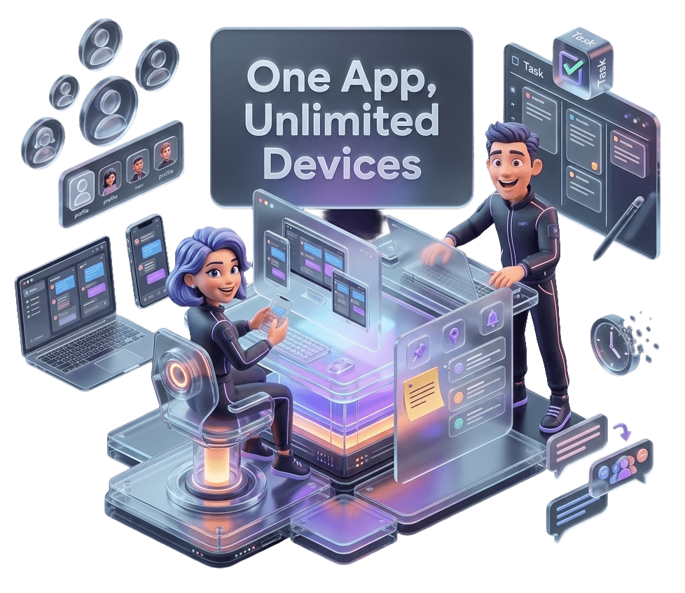 Convenience and Flexibility Illustration