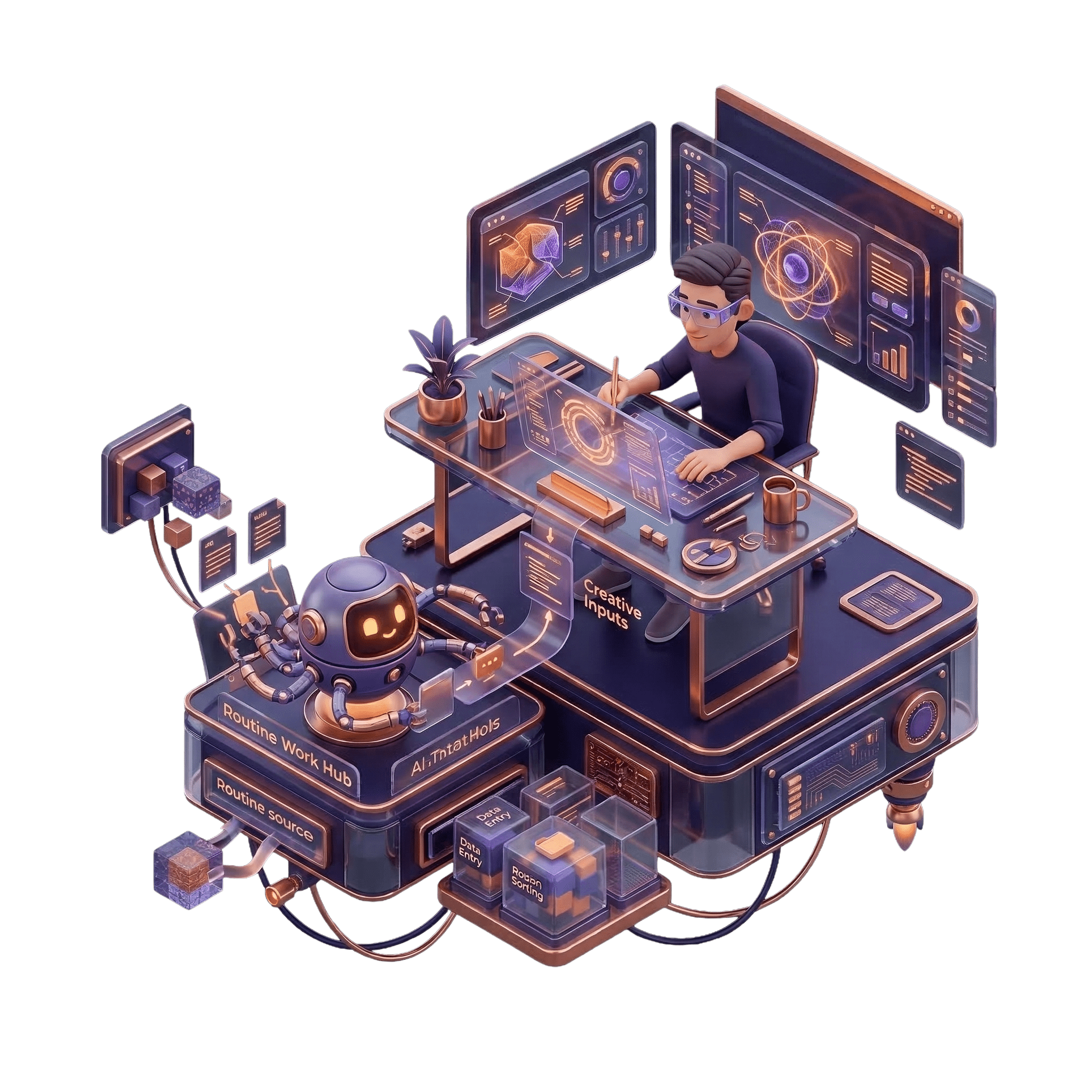 AI First Illustration