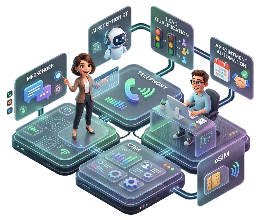 JotLink AI business communication ecosystem